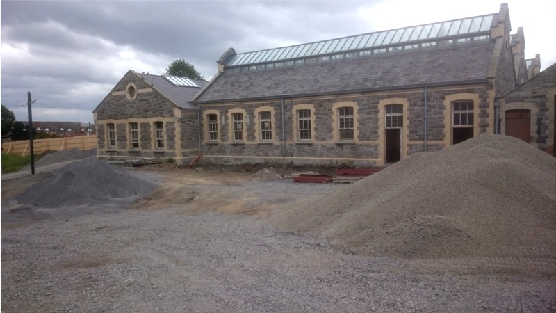 Damp proofing and timber treatment to old laundry rooms Grangegorman Dublin 7, for Keating Construction main contractor, by Tirconaill Damp Proofing