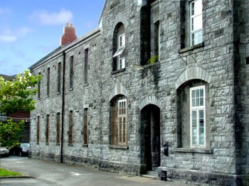 Renmore Army Barracks, Galway during treatment by Tirconaill Damp Proofing