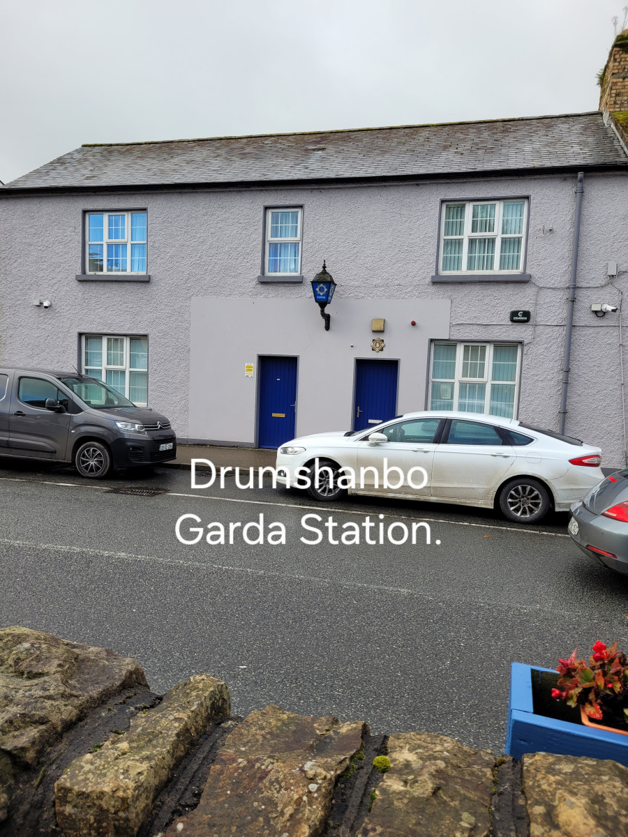 Drumshanbo Garda Station, County Leitrim. Damp proofing treatment by Tirconaill Damp Proofing, Ireland