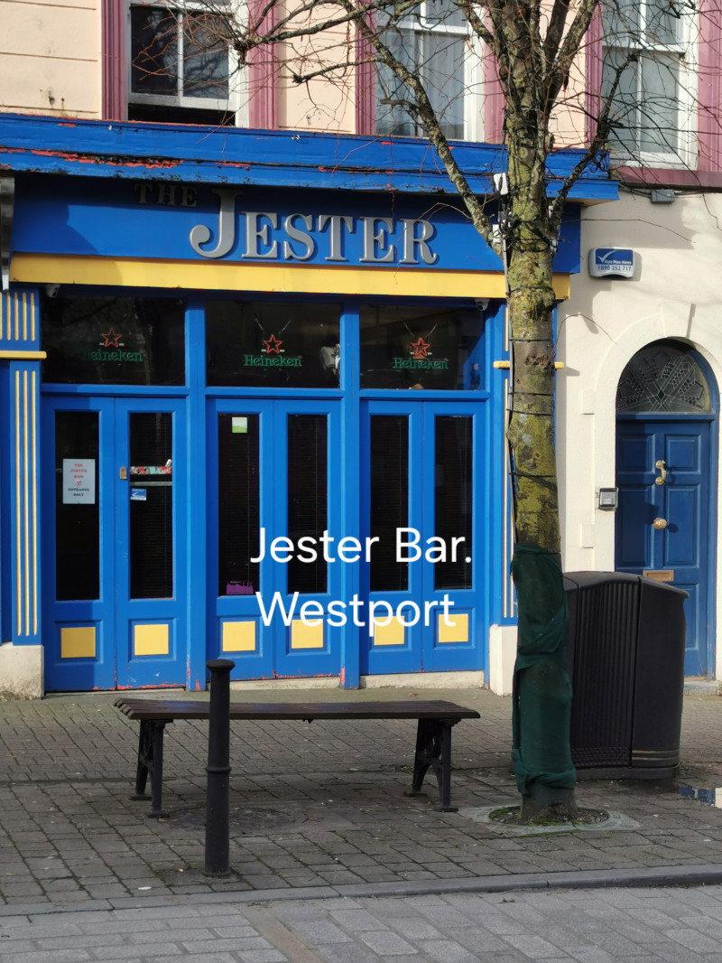 Jester Bar Westport, County Mayo. Damp proofing treatment by Tirconaill Damp Proofing, Ireland Jester Bar Westport, County Mayo. Damp proofing treatment by Tirconaill Damp Proofing, Ireland