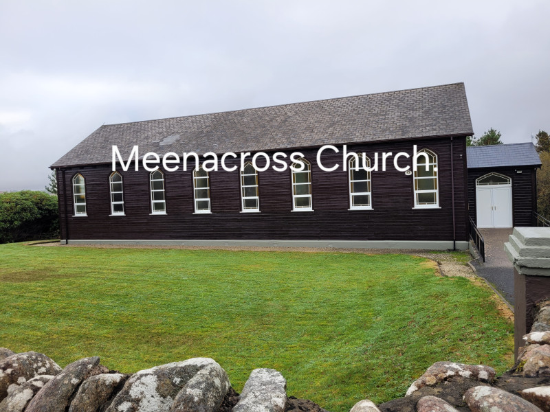 Meenacross Church, Dungloe, County Donegal. Damp proofing treatment by Tirconaill Damp Proofing, Ireland