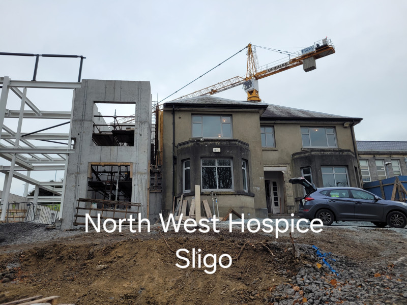North West Hospice, Sligo. Damp proofing treatment by Tirconaill Damp Proofing, Ireland